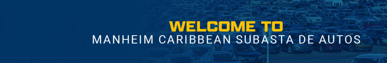 Welcome to Manheim Caribbean Subasta De Autos