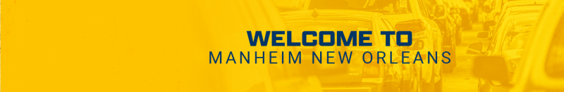 Welcome to Manheim New Orleans