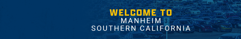 Welcome to Manheim Southern California