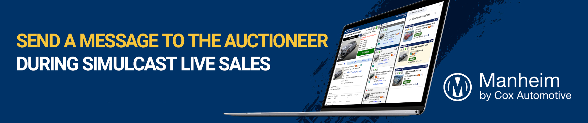 Enhancing Efficiency: Manheim’s Simulcast Buyer-Auctioneer Chat