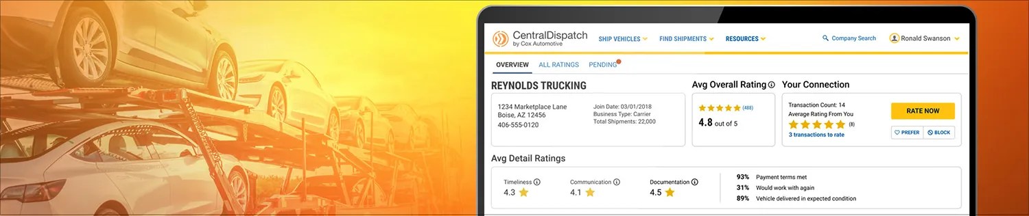 COX Automotive invests more than $100 million in its Central Dispatch brand.