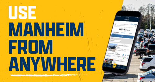 Use Manheim From Anywhere - Get the App